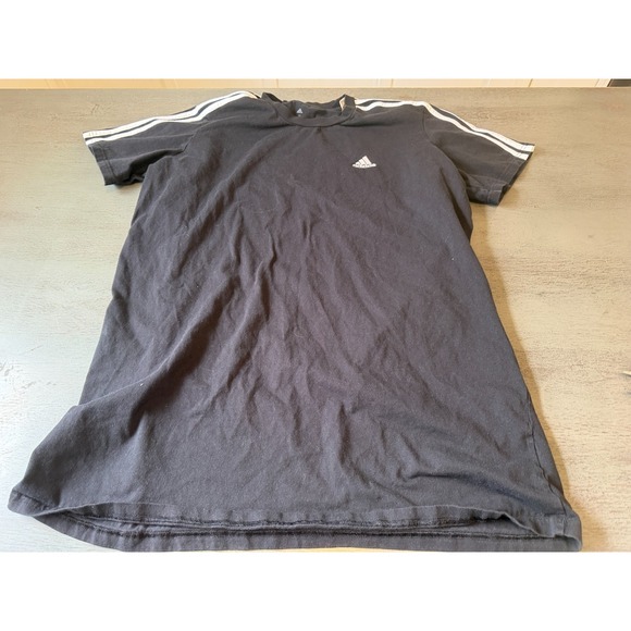 black ADIDAS plus size shirt size 1X - Picture 2 of 2